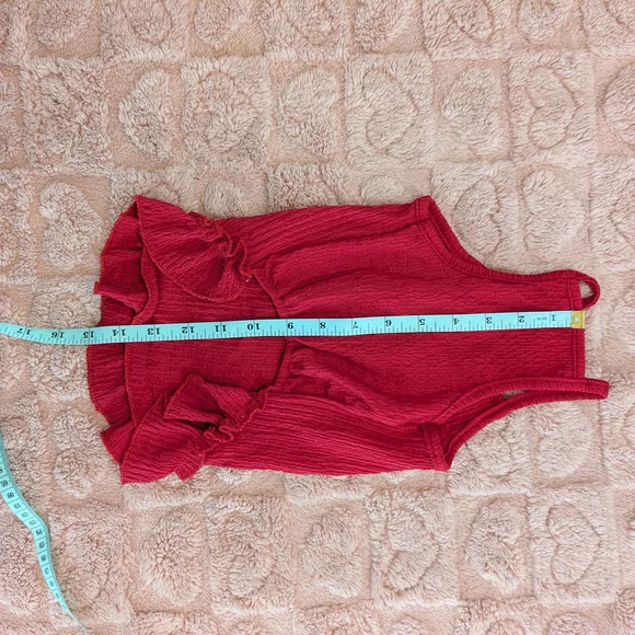 2/$10🐾 New Size XL Dog Dress - Red Dog Dress Or Cat Dress with Ruffle and Bow🐾 - Picture 7 of 9